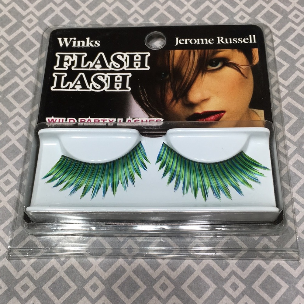 eyelashes green & blue NEW Winks